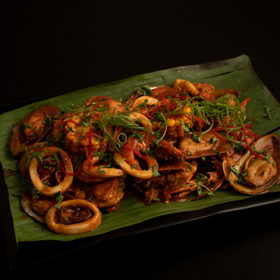 Seafood Cajun Plater