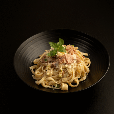 Tuna Carbonara